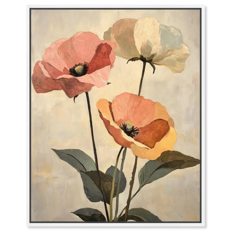 Blush and Ochre I Canvas by Art Remedy - White - 30" x 36"
