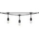 preview thumbnail 11 of 12, OVE Decors 48 ft. S14 String Lights with Black Wire and Plastic Bulbs