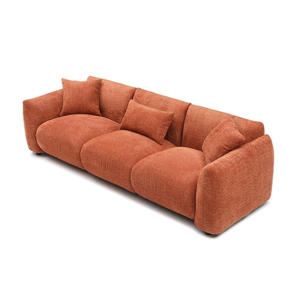 Modern Comfy Cloud Couch 3-Seater Sofa, Living Room Long Modern Comfy Cloud Couch 3-Seater Sofa, Living Room Long