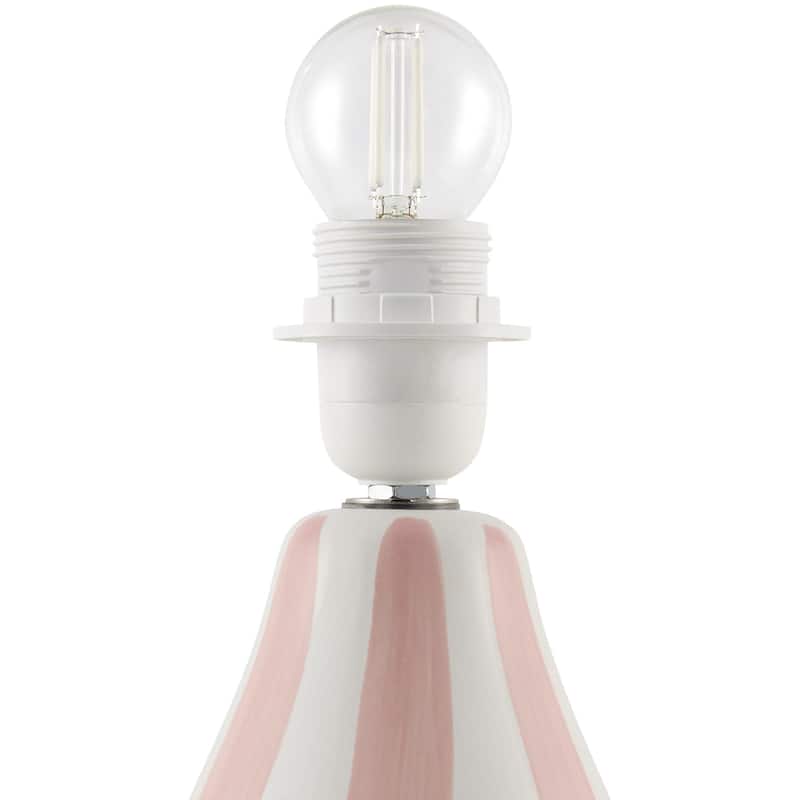Livabliss Melbu Traditional Accent Table Lamp - 14"H x 8"W x 8"D