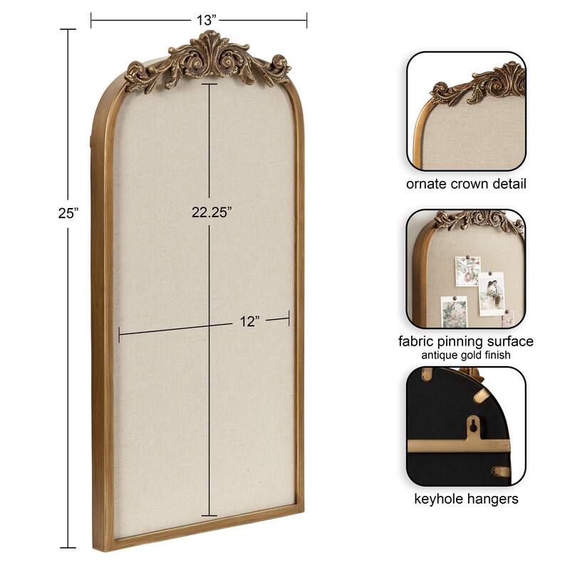 Kate and Laurel Arendahl Arch Framed Pinboard
