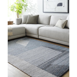 Freddy Mid-Century Modern Geometric Indoor/Outdoor Area Rug