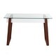 preview thumbnail 8 of 26, Strick & Bolton Richard Glass Top Desk