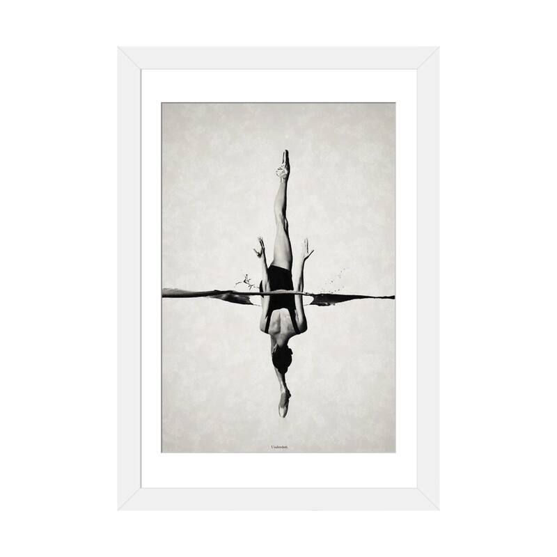 iCanvas "Percision" by Underdott Art - White - 24x16x1