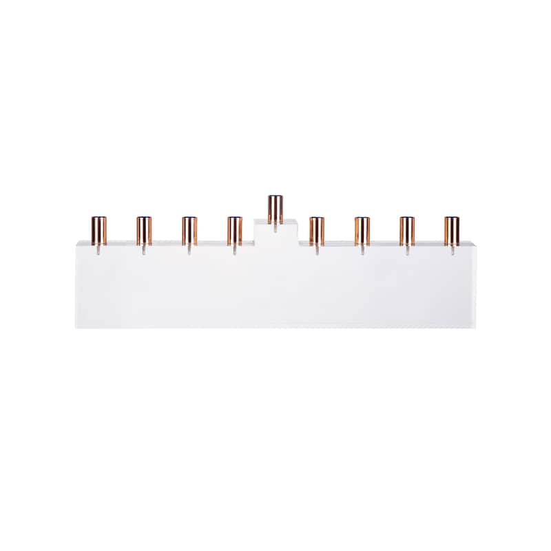 DesignStyles Acrylic Menorah w/ 30mm Candle Holders