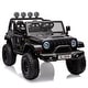 preview thumbnail 15 of 26, 24V 2 Seater Kids Ride On Truck Electric Vehicle for Toddlers Switchable 2WD/4WD Black