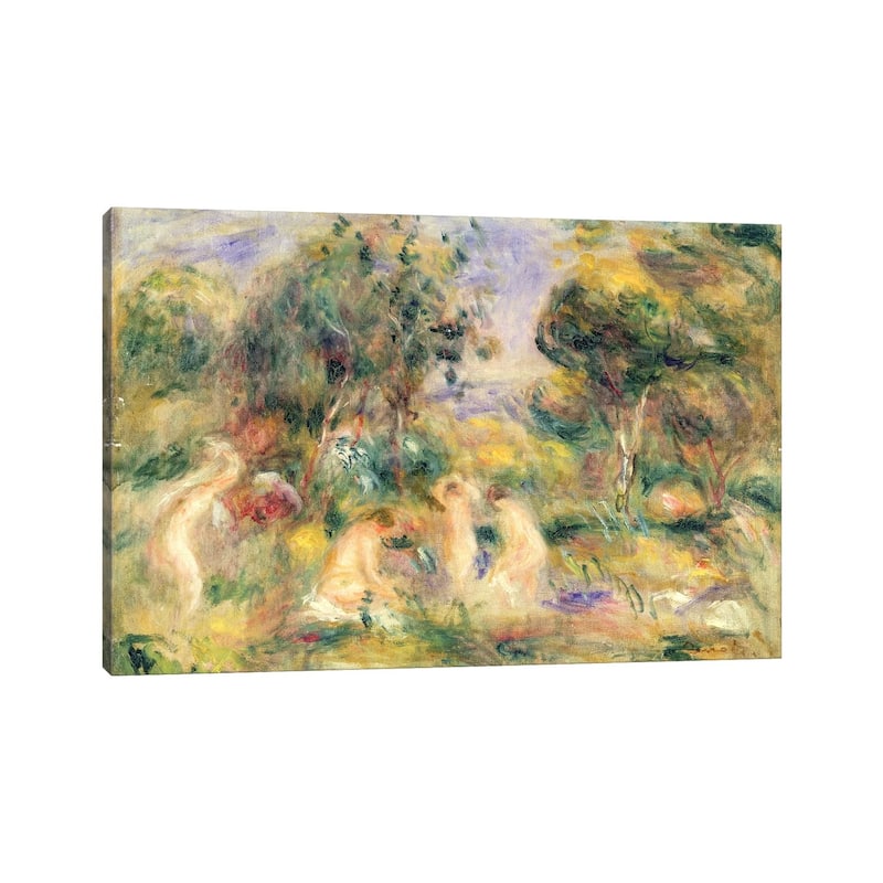 iCanvas "The Bathers" by Pierre-Auguste Renoir Canvas Print