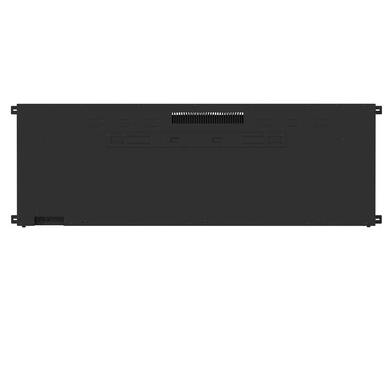 3-Sided Electric Fireplace with 12-Color Flame, Dual Heat Settings 750W/1500W, Smart App & Remote Control – 50/60/70 Inch