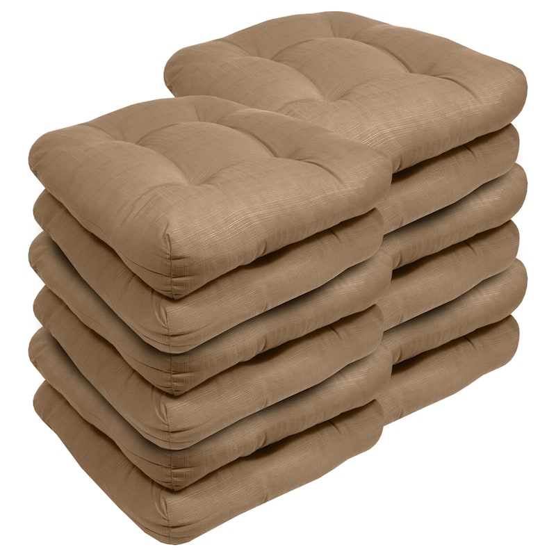 Indoor-Outdoor Reversible Patio Seat Cushion