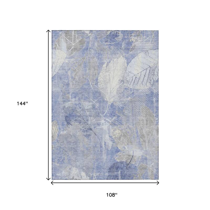 HomeRoots Floral Transitional Rectangle Outdoor Rug