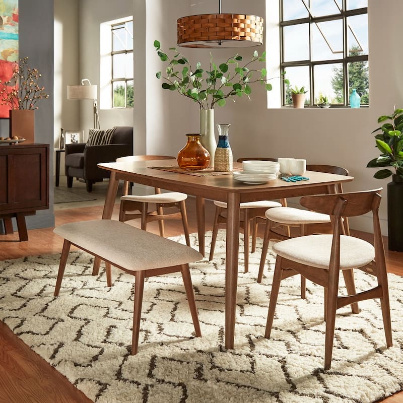 Norwegian Mid Century Danish Modern Tapered Dining Table iNSPIRE Q Modern