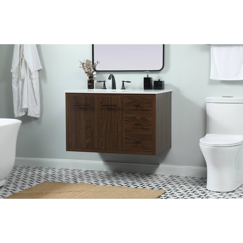 Fern 36 - 48 Inch Single Bathroom Vanity