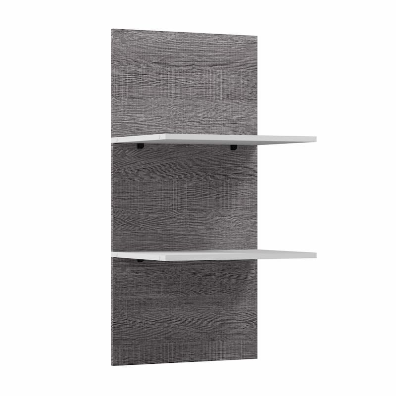 Cielo 20W Set of Floating Shelves for Cielo Murphy Bed by Bestar