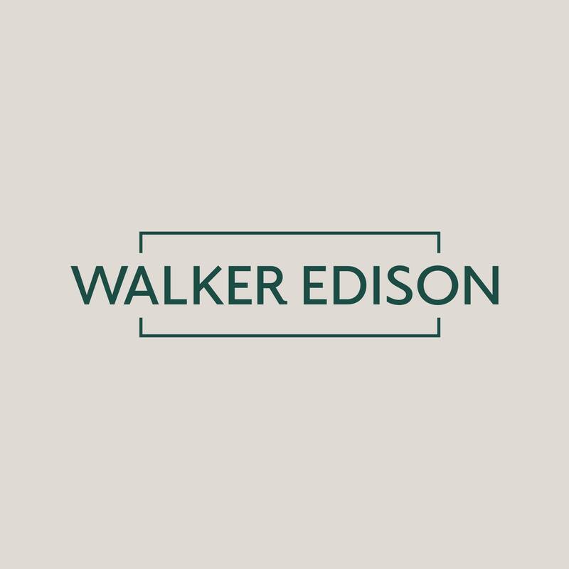 Walker Edison Modular Acacia Frame Armless Chair