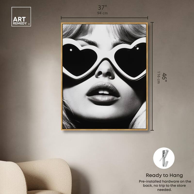 Love Through the Lens Canvas by Art Remedy