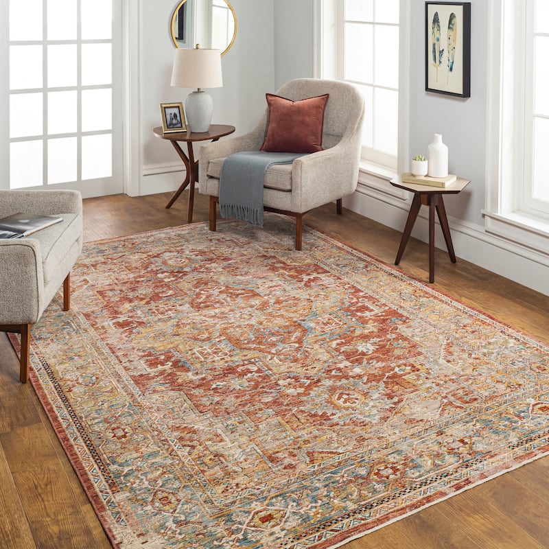 Artistic Weavers Cebrial Traditional Medallion Area Rug