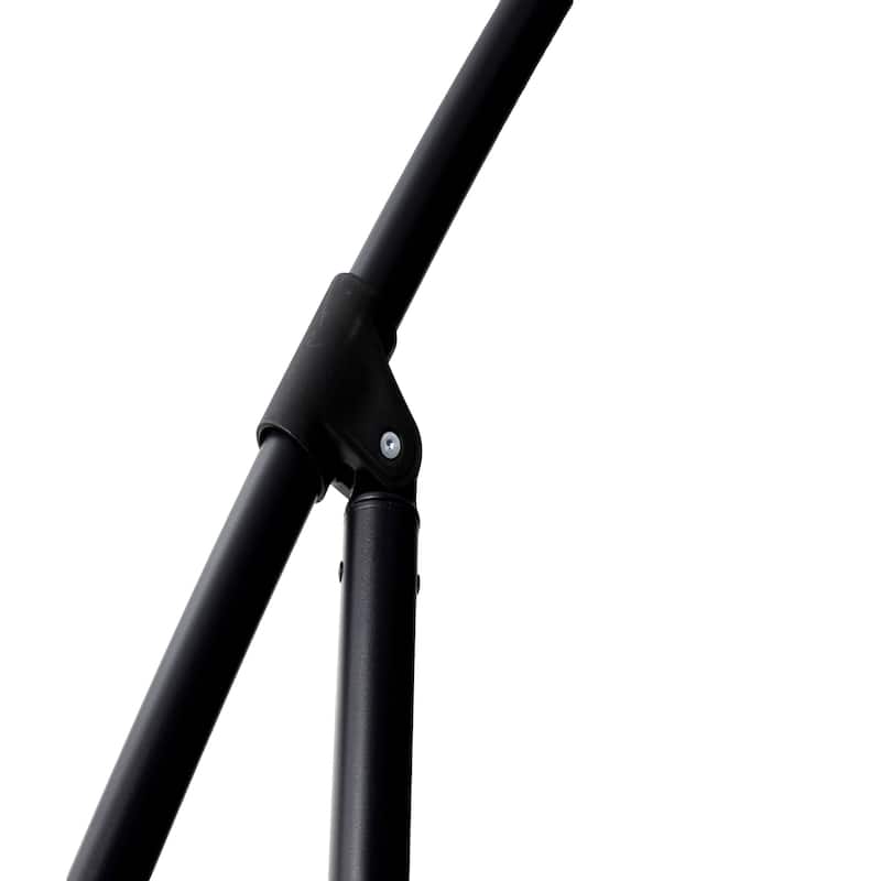 Topcraft 10ft Offset Hanging Market Patio Umbrella
