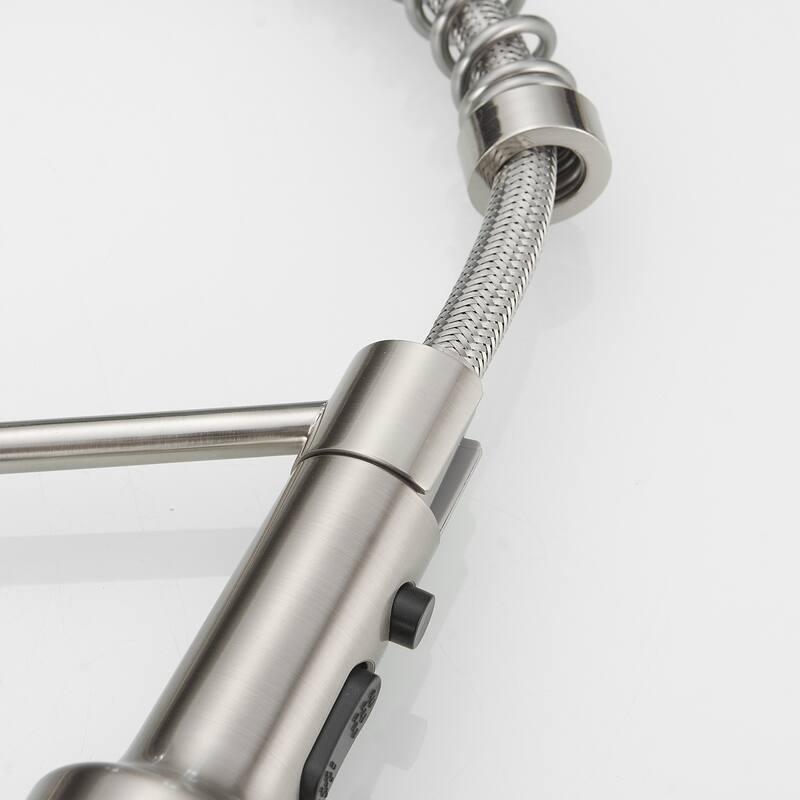 WIZ Single-Handle Pull-Down Sprayer 2 Spray High Arc Kitchen Faucet