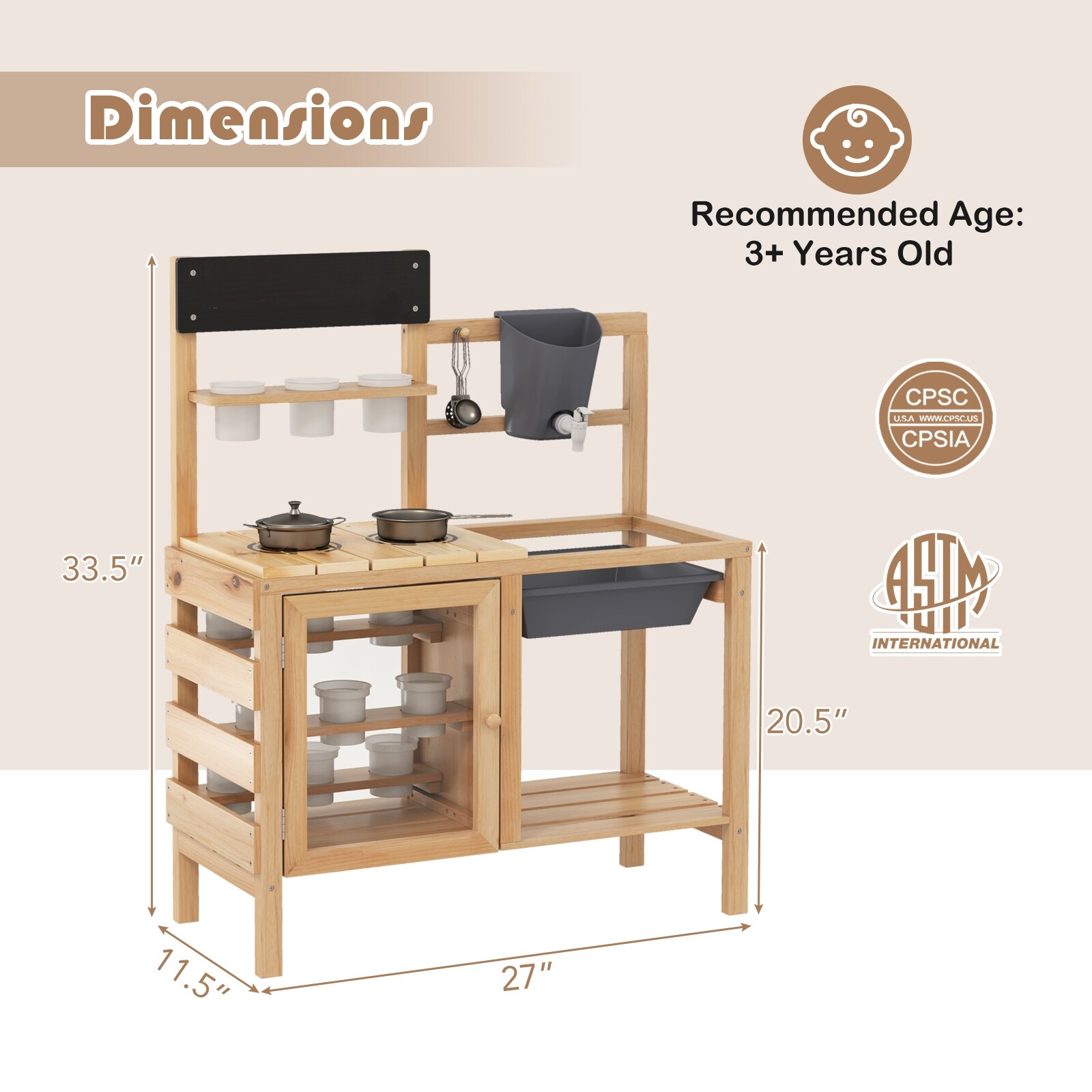 Junior Chef Tp Little Chef Mud Kitchen Junior Chef Mud Kitchen – EASE
