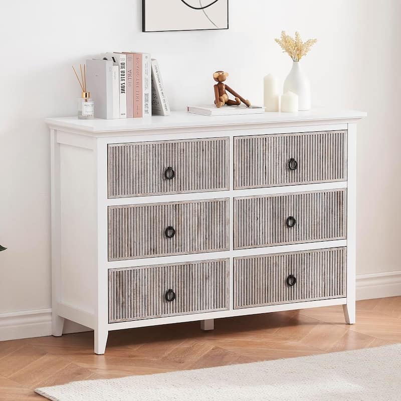 Amyove 6 Drawer Dresser