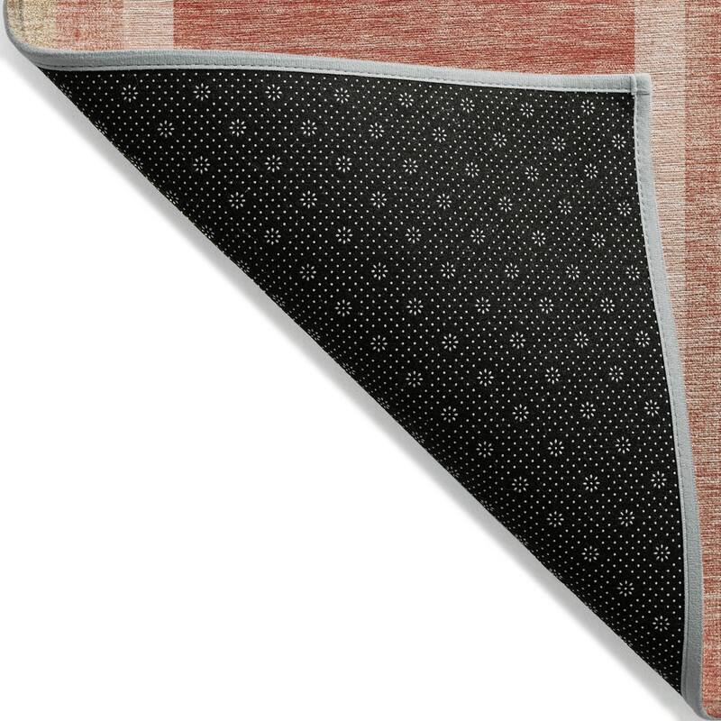 Machine Washable Indoor/ Outdoor Chantille Mid Century Modern Rug