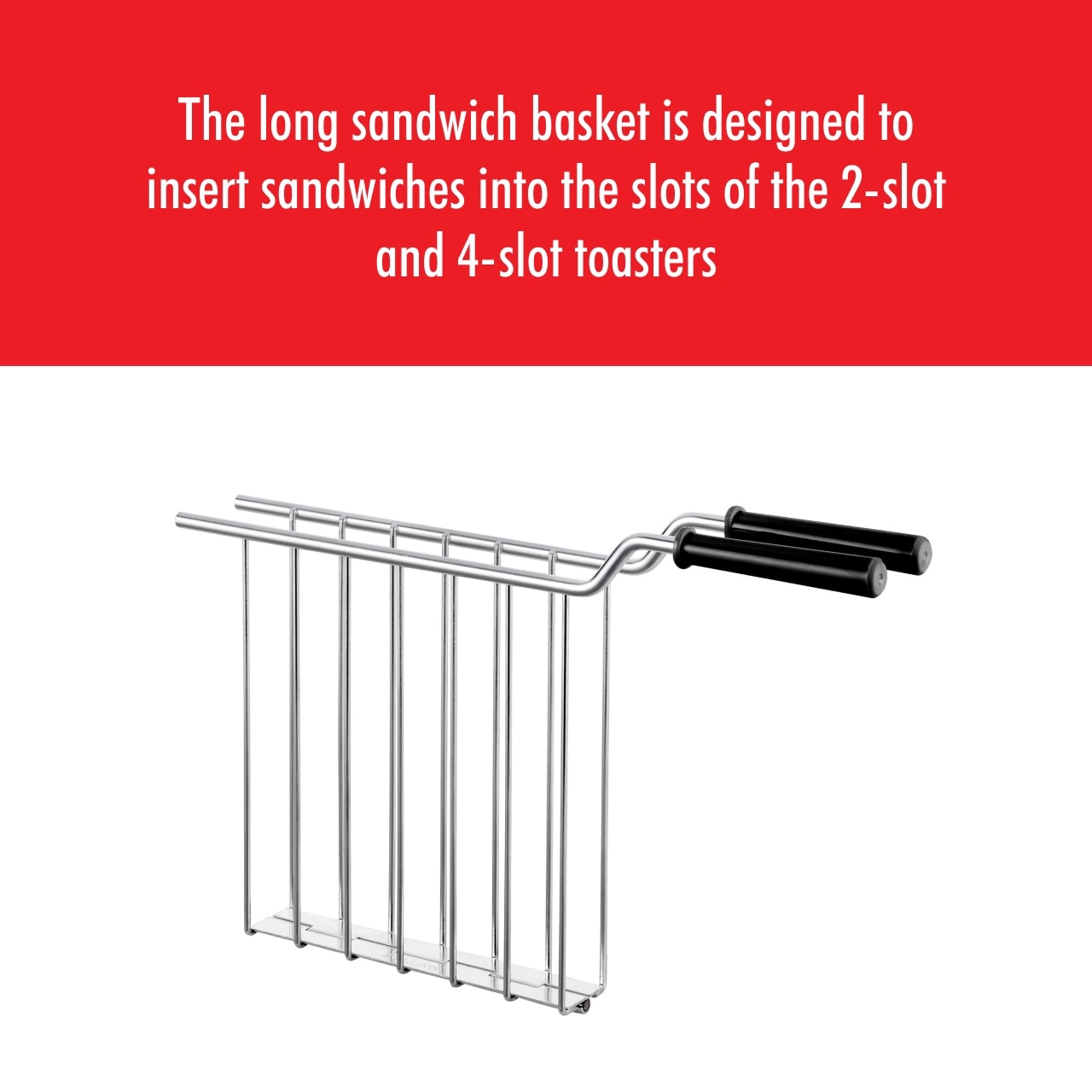 SMEG Toaster Accessories | 2-Slice Sandwich Racks (2-piece)