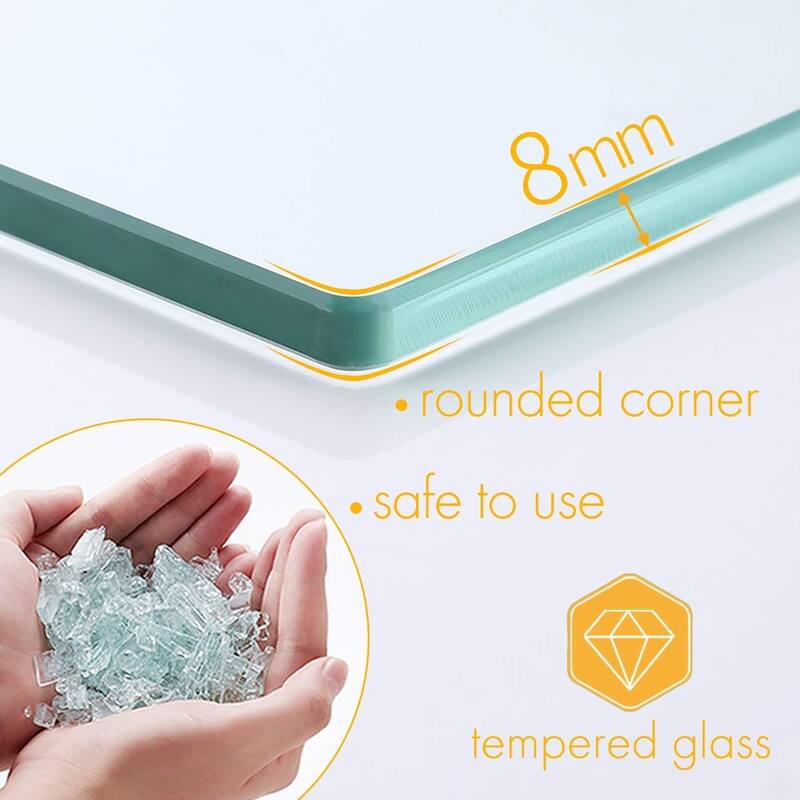 Glass Floating Shelf