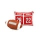 preview thumbnail 2 of 19, Lush Decor American Football Reversible Oversized Kids Quilt