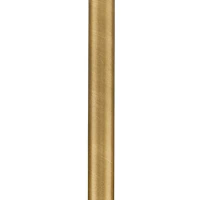 24-Inch Distressed Brass Accessory Stem - 16.000" x 1.500" x 1.500"