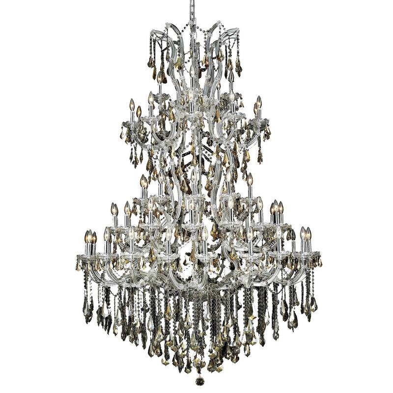 Fleur Illumination 61 light Chrome Chandelier