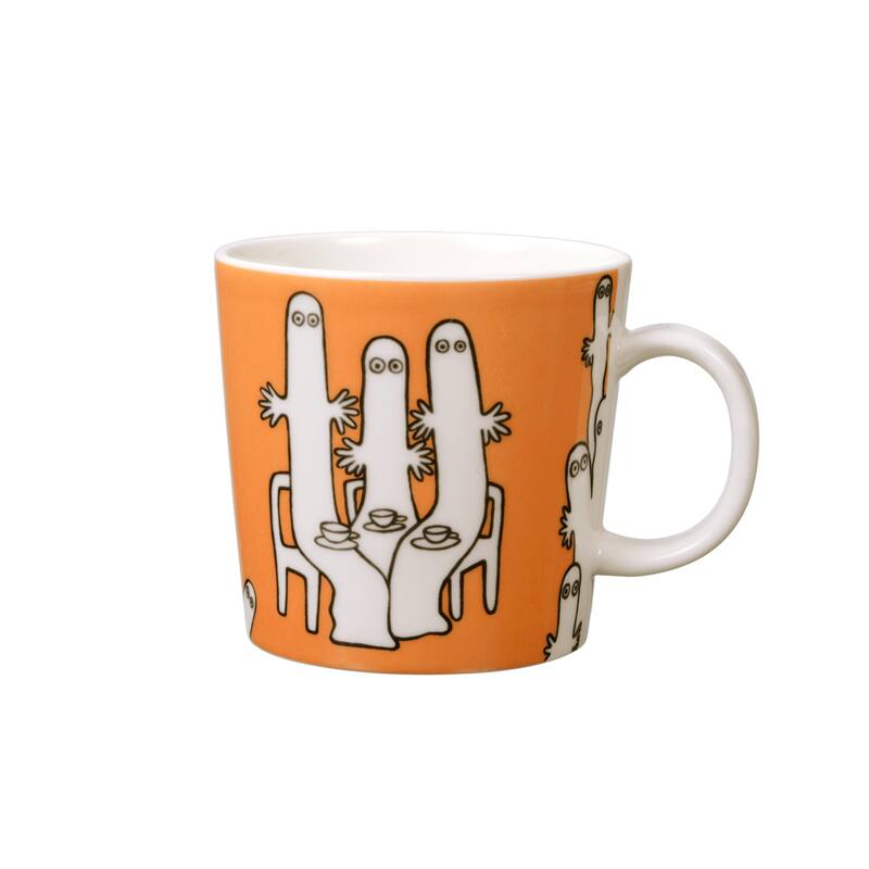 Moomin by Arabia Mug 10oz Hattifatteners Orange