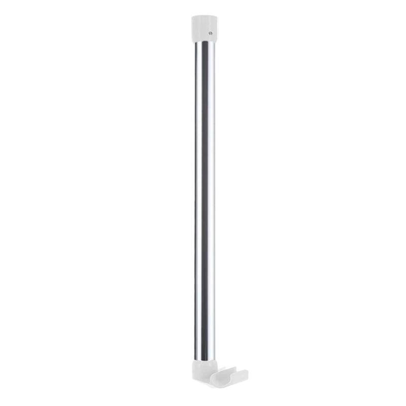 Adjustable Ceiling Curtain Rod - Mount Support for Bathtub or Shower Curtain Rod