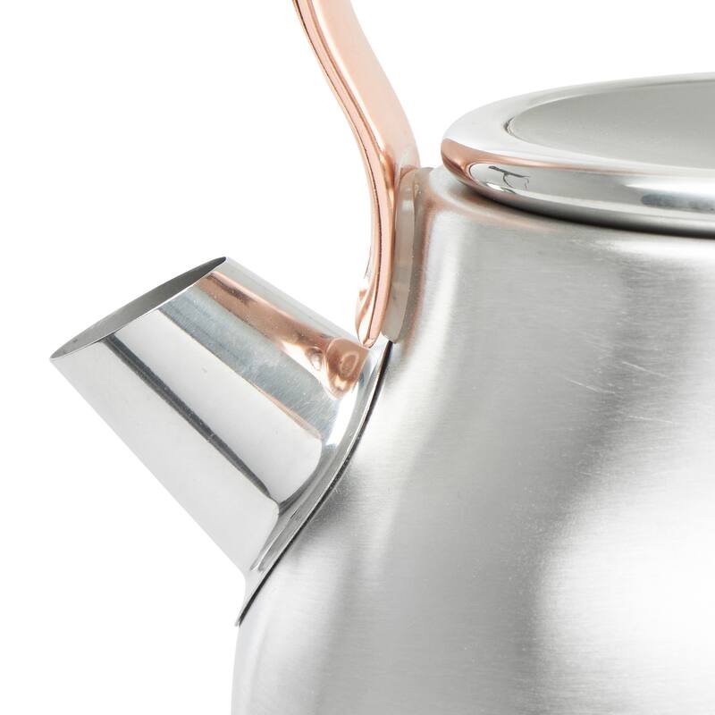 Haden Heritage 1.7 Liter Stainless Steel Electric Tea Kettle