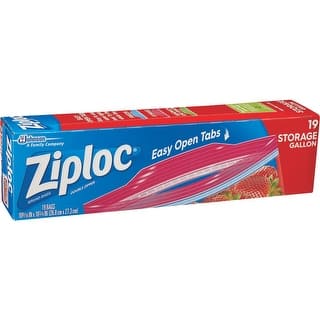 Ziploc 00350 Food Storage Bags, 1 Gallon - Bed Bath & Beyond
