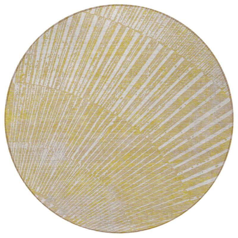 Allumo Artistic Abstract Weather Resistant Timeless Fusion Outdoor Rug