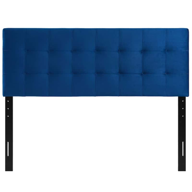 Copper Grove Worishofen Full-size Tufted Velvet Headboard