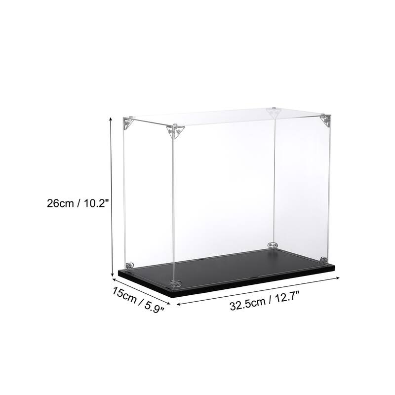 Acrylic Display Case, for Displaying Collectibles, Dolls, Model Car - 13x6x10"