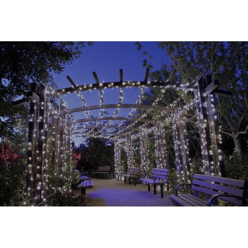 Solar Ed 110 Led Outdoor String Lights White Or 110 Led Outdoor String Lights