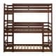 preview thumbnail 7 of 22, Middlebrook Browning Solid Wood Twin Triple Bunk Bed