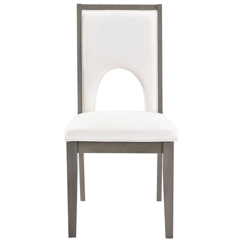 Wood Dining Table Set for 6