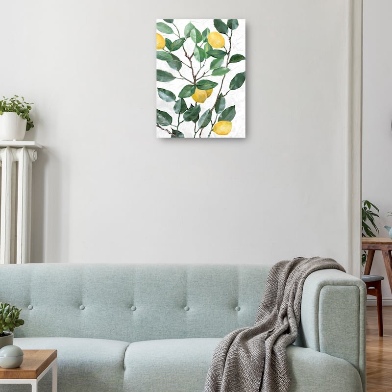 Lemon Tree By Studio Arts Canvas Art Print