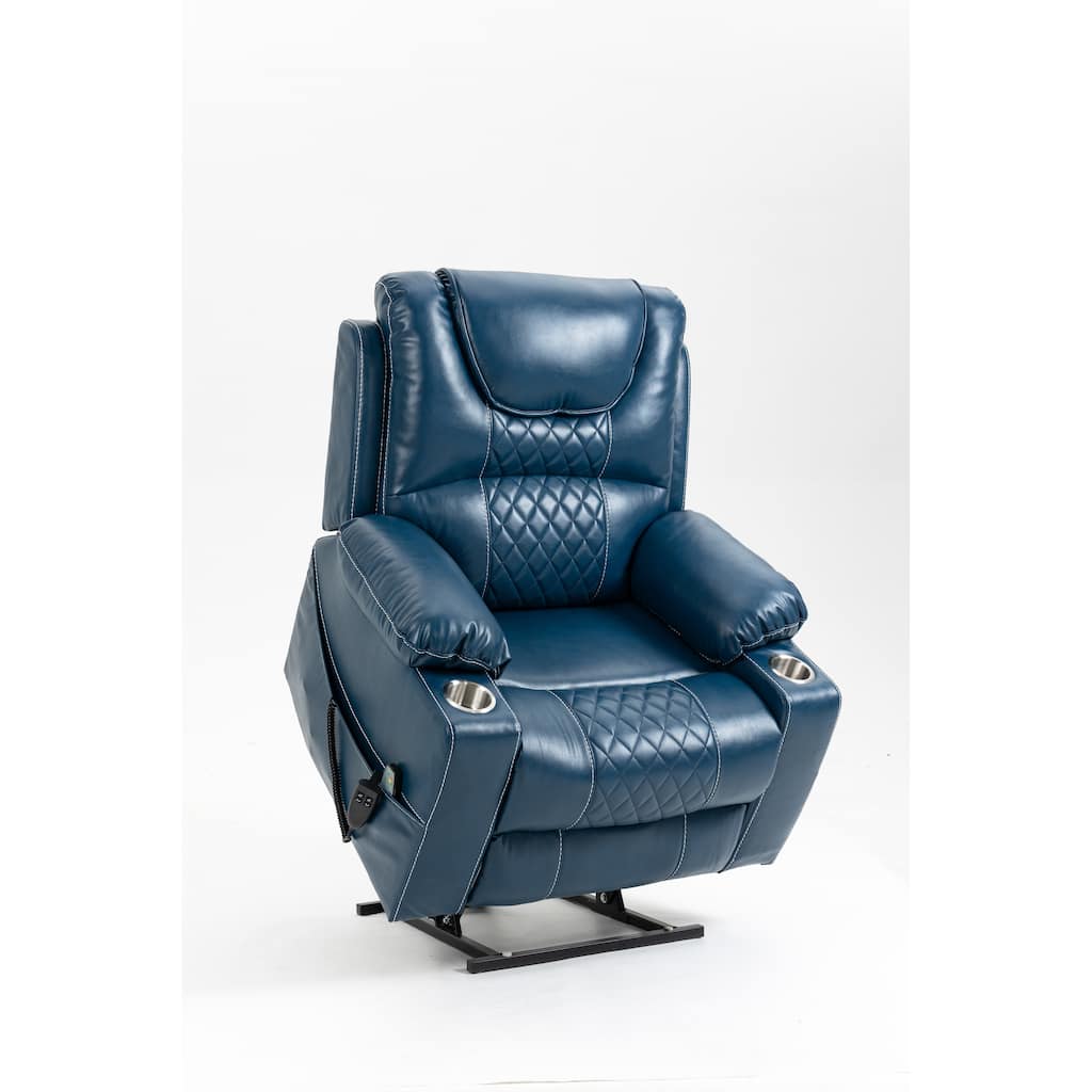 Zero‑Gravity Power Recliner Chair with Massage, Heat & Dual OKIN Motors
