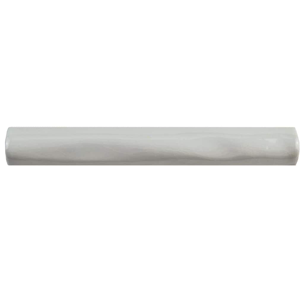 Merola Tile Antic Craquelle Torello Gris Oscuro 3/4" x 6" Ceramic Wall Trim - (1 Tile)