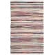 preview thumbnail 48 of 61, SAFAVIEH Handmade Rag Rug with Fringe Valborg Casual Stripe Cotton Rug with Fringe