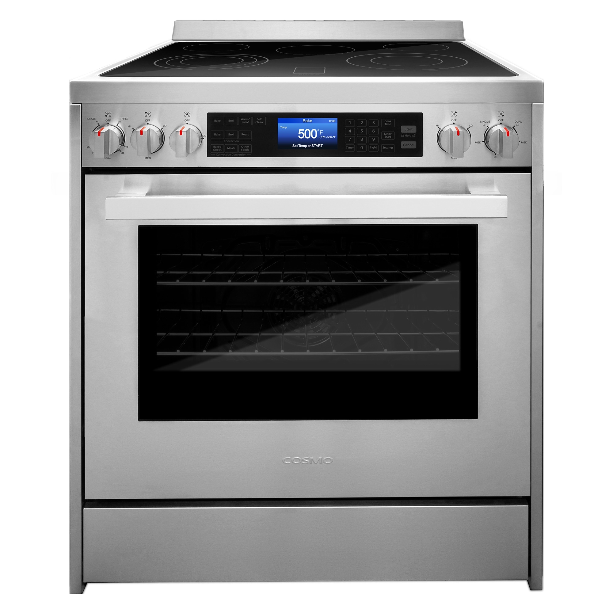 Stainless steel shop oven electric