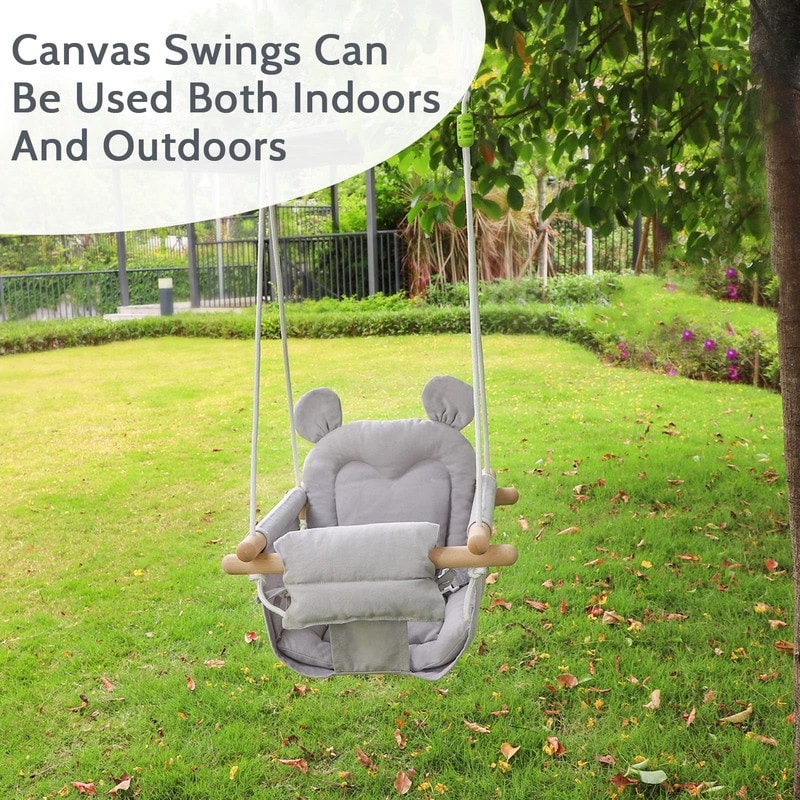Outdoor and Indoor Canvas Baby Swing On Sale Bed Bath Beyond