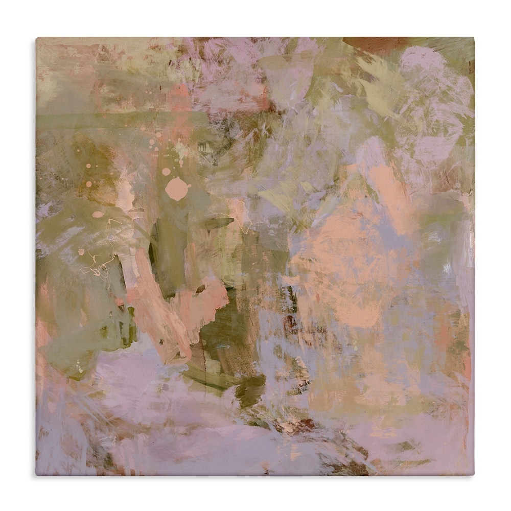 Stupell Earth Tones with Pink Canvas Wall Art Design By Hayley Michelle