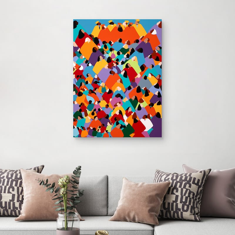 Powerful by Synthia SAINT JAMES Canvas Art Print