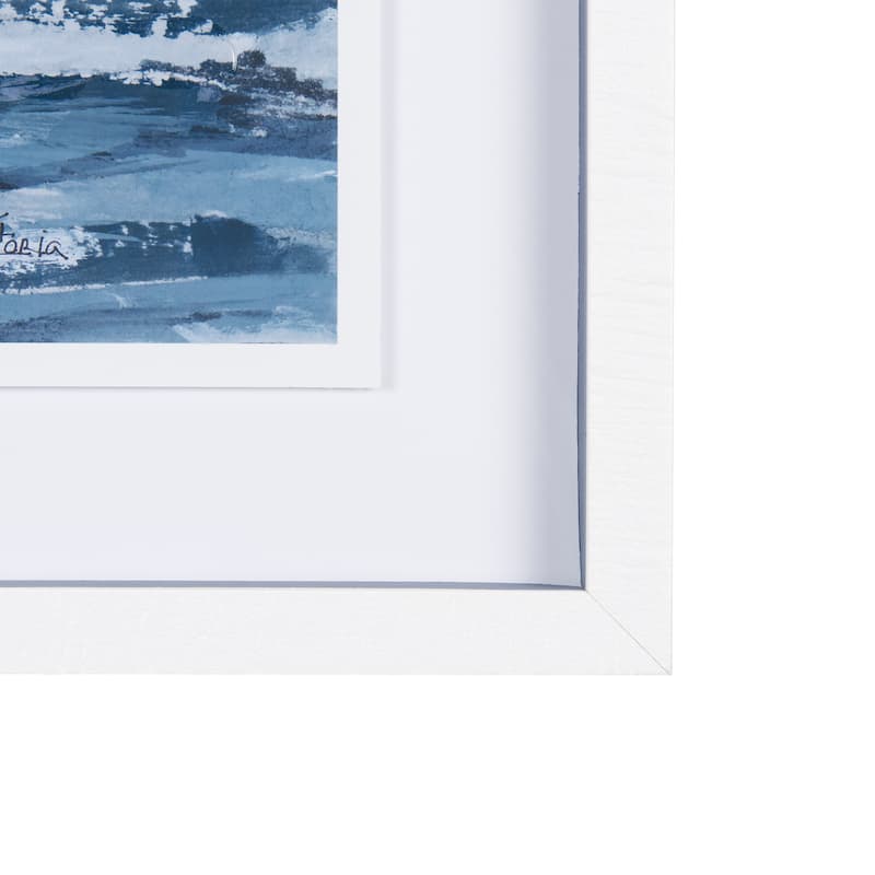 Clouds and Sea II Framed Art Print