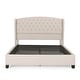 preview thumbnail 17 of 44, Costello Upholstered Tufted Fabric Queen Bed Set by Christopher Knight Home